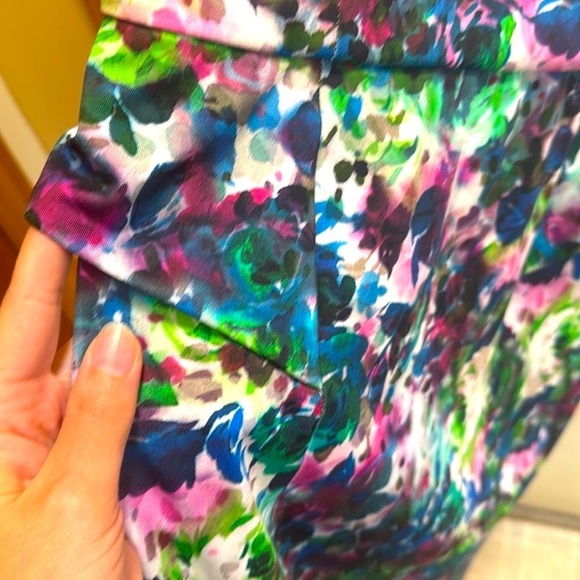 Long Tall Sally Floral Sleeveless Midi Dress - Multicolor size 8 - Picture 4 of 7